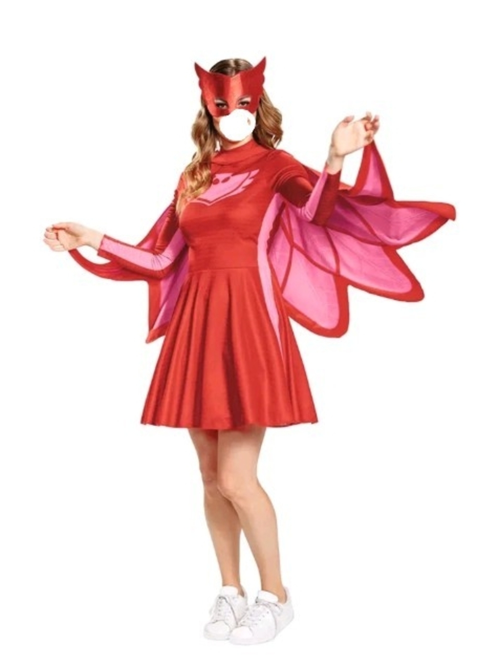 PJ Mask Owlet Winged Women's Superhero Costume with Mask